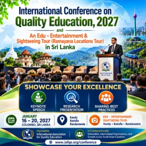 Registration for International Conference on Quality Education