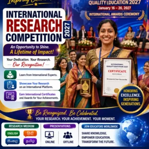 International Research Competition 2027 - South Asian Countries