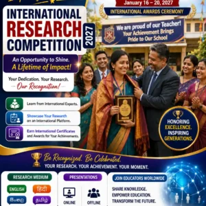 International Research Publications & Presentations - Publication, Presentation & Award Charges - Option 01